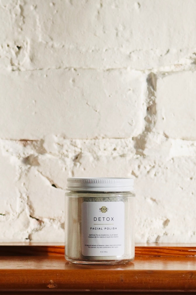 Detox facial polish